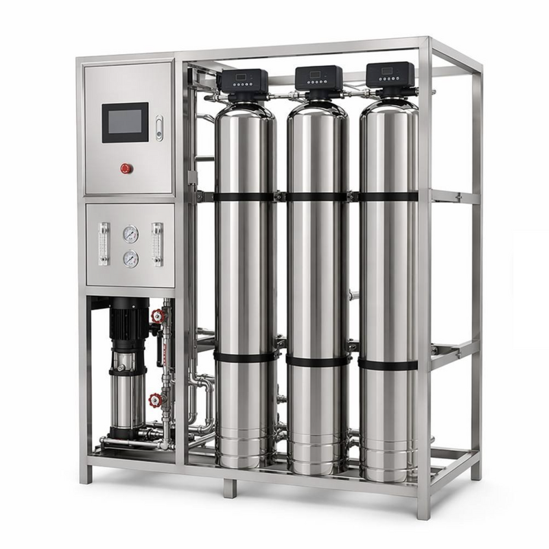 Commercial Reverse Osmosis Water Treatment System, 130 to 530 Gallons-Per-Hour