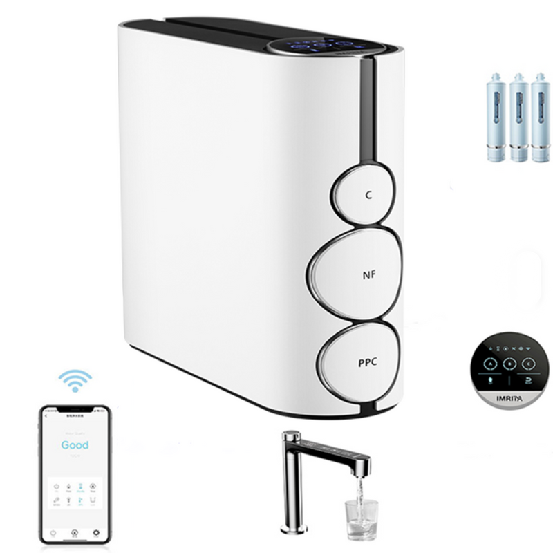 Tankless Under-Sink Reverse Osmosis Water Filtration System